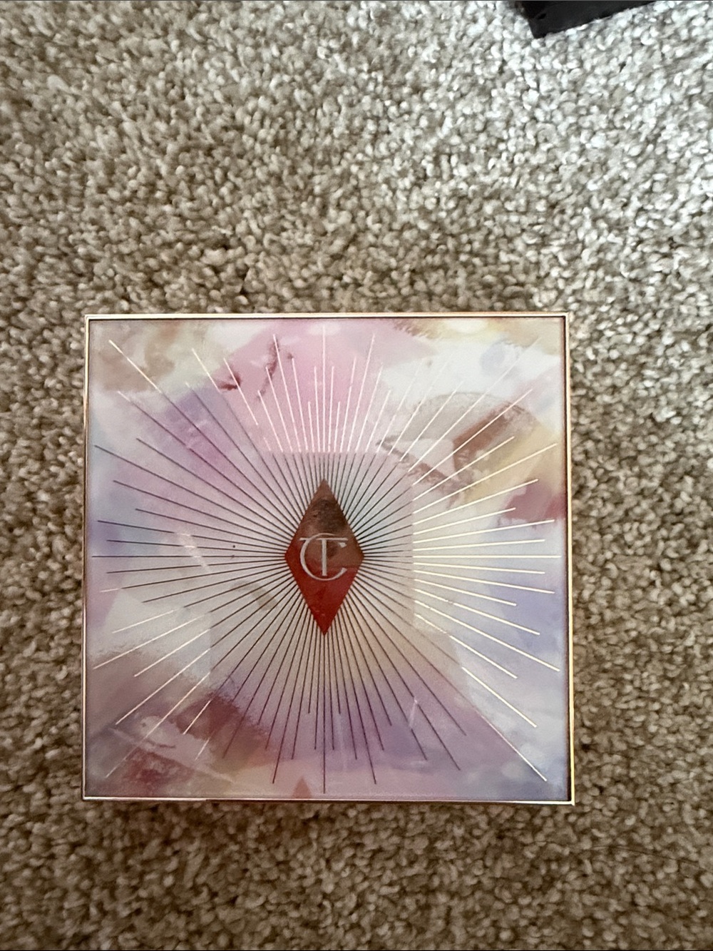 Charlotte Tilbury unused lightgasm face palette
